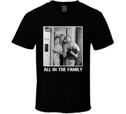 All In The Family Cast Tv Show Fan Archie Bunker T Shirt All In The Family Cast Tv Show Fan Archie Bunker T Shirt