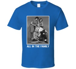 All In The Family Cast Tv Show Archie Bunker T Shirt All In The Family Cast Tv Show Archie Bunker T Shirt