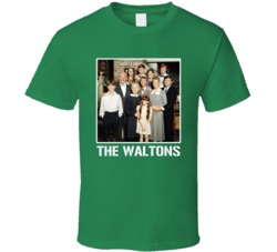 The Waltons Cast Photo Tv Show Fan T Shirt The Waltons Cast Photo Tv Show Fan T Shirt