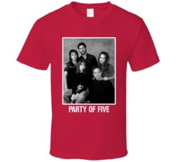 Party Of Five Cast Tv Show T Shirt Party Of Five Cast Tv Show T Shirt