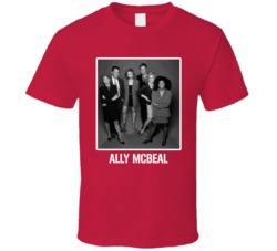 Ally Mcbeal Cast Tv Show T Shirt Ally Mcbeal Cast Tv Show T Shirt