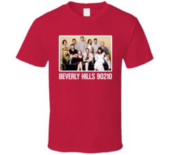 Beverly Hills 90210 Cast Photo Tv Show T Shirt Beverly Hills 90210 Cast Photo Tv Show T Shirt