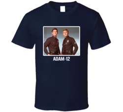 Adam-12 Cast Photo Tv Show T Shirt Adam-12 Cast Photo Tv Show T Shirt