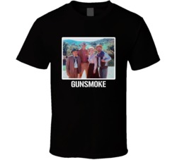 Gunsmoke Cast Photo Tv Show T Shirt Gunsmoke Cast Photo Tv Show T Shirt