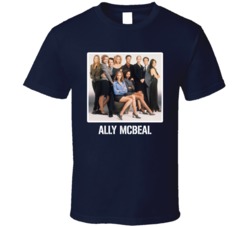 Ally Mcbeal Cast Photo Tv Show Fan T Shirt Ally Mcbeal Cast Photo Tv Show Fan T Shirt