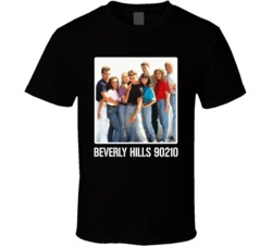 Beverly Hills 90210 Cast Tv Show Fan T Shirt Beverly Hills 90210 Cast Tv Show Fan T Shirt