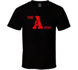 The A-team Tv Show Title 80s Fan T Shirt The A-team Tv Show Title 80s Fan T Shirt