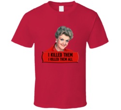 Murder She Wrote Killed Them All Funny Tv Show T Shirt Murder She Wrote Killed Them All Funny Tv Show T Shirt