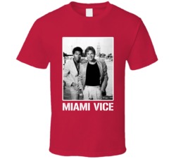 Miami Vice Tv Show 80s T Shirt Miami Vice Tv Show 80s T Shirt