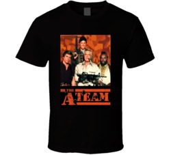 The A-team Tv Show 80s Fan T Shirt The A-team Tv Show 80s Fan T Shirt