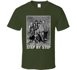 Step By Step Tv Show Cast Photo T Shirt Step By Step Tv Show Cast Photo T Shirt