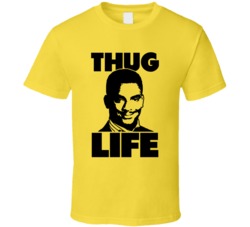 Carlton Banks Thug Life Fresh Prince Of Bel-air Tv Show Fan T Shirt Carlton Banks Thug Life Fresh Prince Of Bel-air Tv Show Fan T Shirt