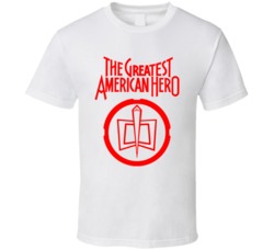 The Greatest American Hero 80s Tv Show Logo Fan Cool T Shirt The Greatest American Hero 80s Tv Show Logo Fan Cool T Shirt