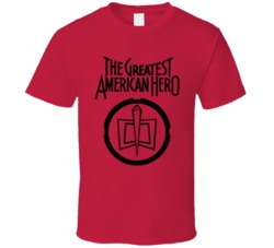 The Greatest American Hero Logo 80s Tv Show Fan T Shirt The Greatest American Hero Logo 80s Tv Show Fan T Shirt
