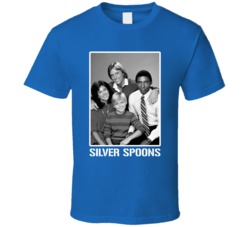 Silver Spoons 80s Tv Show Cast Photo Fan T Shirt