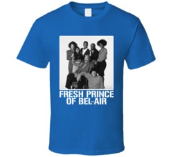 Fresh Prince Of Bel-air Tv Show Cast Photo Fan T Shirt