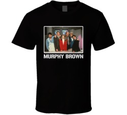 Murphy Brown Tv Show Cast Photo Fan T Shirt