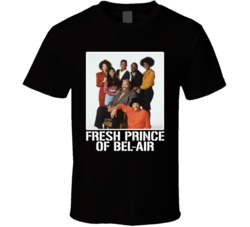 Fresh Prince Of Bel-air Tv Show Cast Fan T Shirt