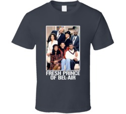Fresh Prince Of Bel-air Tv Show Cast Photo T Shirt