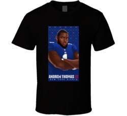 Andrew Thomas New York Football T Shirt Andrew Thomas New York Football T Shirt