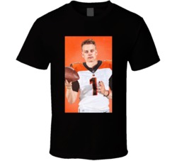 Joe Burrow Cincinnati Football T Shirt Joe Burrow Cincinnati Football T Shirt