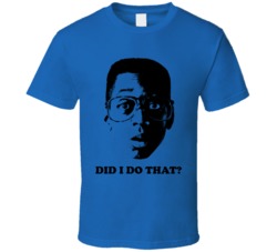 Steve Urkel Family Matters Did I Do T Tv Show Fan T Shirt