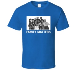 Family Matters Tv Show Cast Photo Fan T Shirt