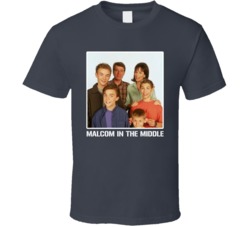 Malcolm In The Middle Tv Show Cast Photo T Shirt
