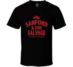 Sanford And Son Salvage 1970s Tv Show T Shirt Sanford And Son Salvage 1970s Tv Show T Shirt