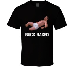 George Costanza Buck Naked Seinfeld Tv Show Fan T Shirt George Costanza Buck Naked Seinfeld Tv Show Fan T Shirt