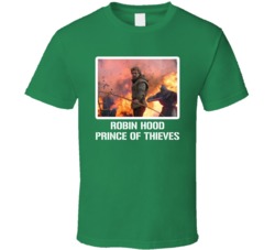 Robin Hood Prince Of Thieves Costner Movie Fan T Shirt Robin Hood Prince Of Thieves Costner Movie Fan T Shirt