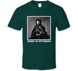Sheriff Of Nottingham Robin Hood Prince Of Thieves Movie 90s Fan T Shi Sheriff Of Nottingham Robin Hood Prince Of Thieves Movie 90s Fan T Shi