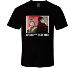 Grumpy Old Men Matthau Lemmon Comedy Movie Fan T Shirt Grumpy Old Men Matthau Lemmon Comedy Movie Fan T Shirt