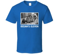 Ocean's Eleven Movie Clooney Pitt T Shirt Ocean's Eleven Movie Clooney Pitt T Shirt