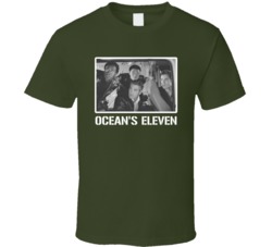 Ocean's Eleven Heist Movie Pitt Clooney Cool Fan T Shirt Ocean's Eleven Heist Movie Pitt Clooney Cool Fan T Shirt