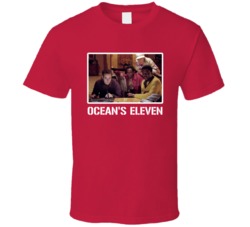 Ocean's Eleven Movie Pitt Clooney Fan T Shirt Ocean's Eleven Movie Pitt Clooney Fan T Shirt