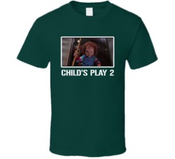 Child's Play 2 Horror Movie Doll Chucky Scary Fan T Shirt Child's Play 2 Horror Movie Doll Chucky Scary Fan T Shirt