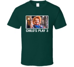 Child's Play 3 Horror Movie Doll Chucky Scary Fan T Shirt Child's Play 3 Horror Movie Doll Chucky Scary Fan T Shirt