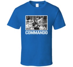 Commando Schwarzenegger 80s Movie Action Fan T Shirt Commando Schwarzenegger 80s Movie Action Fan T Shirt