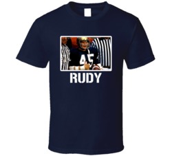 Rudy Football Movie 90s Cool Fan T Shirt Rudy Football Movie 90s Cool Fan T Shirt