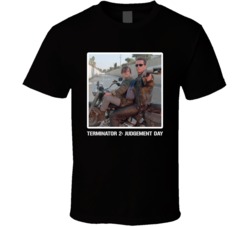 Terminator 2 Schwarzenegger 90s Action Movie Fan T Shirt Terminator 2 Schwarzenegger 90s Action Movie Fan T Shirt