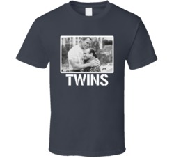 Twins Devito Schwarzenegger 80s Movie T Shirt Twins Devito Schwarzenegger 80s Movie T Shirt