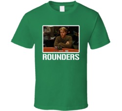 Rounders Poker Movie Matt Damon Cool Fan T Shirt Rounders Poker Movie Matt Damon Cool Fan T Shirt