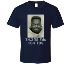 Emmitt Smith Dallas Rushing Stats Football T Shirt Emmitt Smith Dallas Rushing Stats Football T Shirt