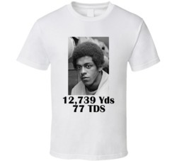 Tony Dorsett Dallas Football Rushing Stats Fan T Shirt Tony Dorsett Dallas Football Rushing Stats Fan T Shirt