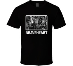 Braveheart Gibson Fan T Shirt Braveheart Gibson Fan T Shirt