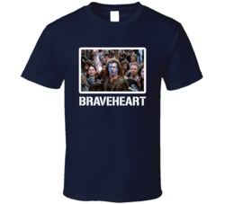 Braveheart Gibson Movie 90s Fan T Shirt Braveheart Gibson Movie 90s Fan T Shirt