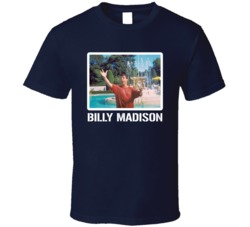 Billy Madison Movie Comedy Fan T Shirt Billy Madison Movie Comedy Fan T Shirt