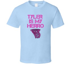 Tyler Herro Tyler Is My Hero Miami Basketball Fan T Shirt Tyler Herro Tyler Is My Hero Miami Basketball Fan T Shirt