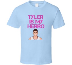 Tyler Herro Tyler Is My Hero Miami Basketball Cool Fan T Shirt Tyler Herro Tyler Is My Hero Miami Basketball Cool Fan T Shirt